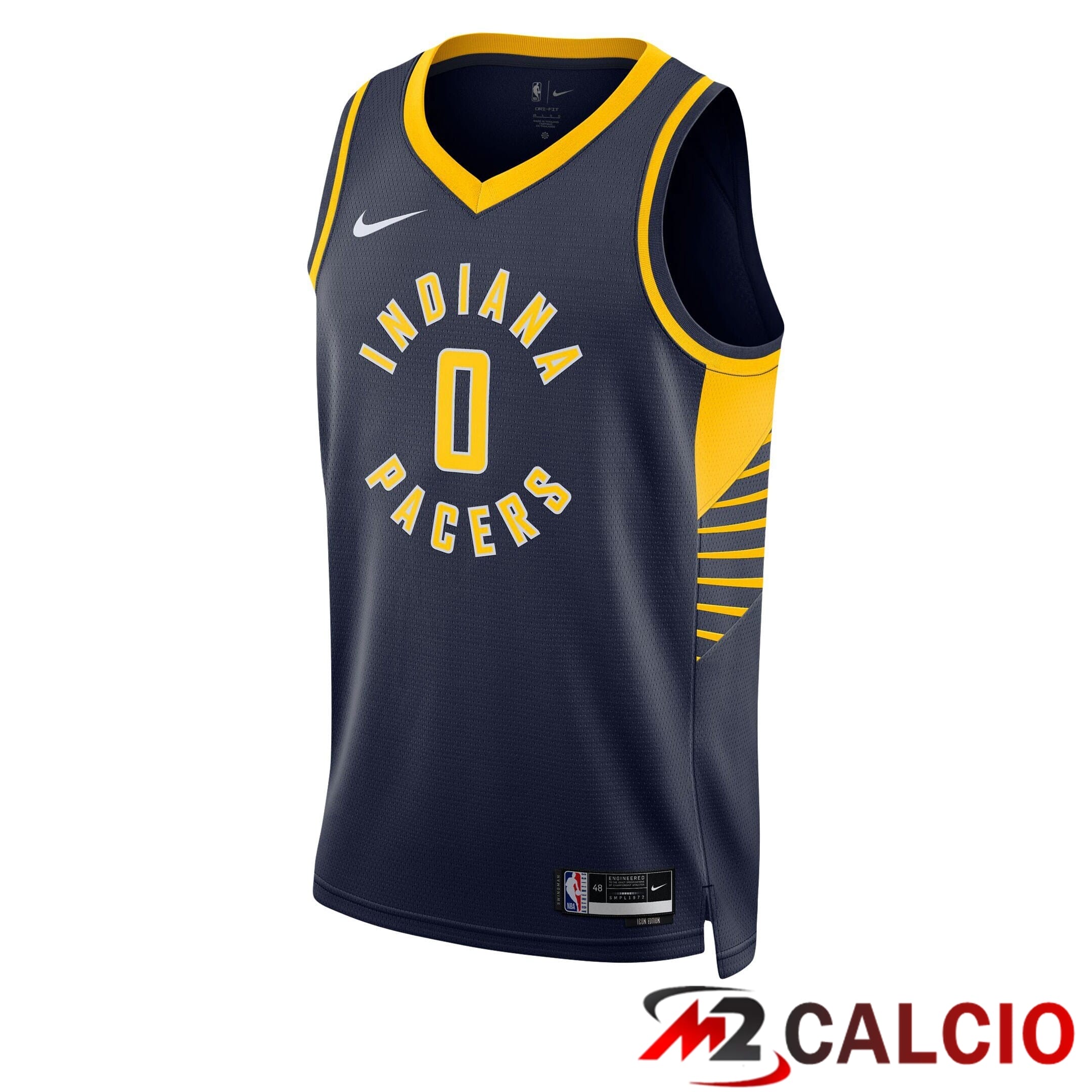 Maglie Indiana Pacers Icon - Haliburton 0 - Unisex