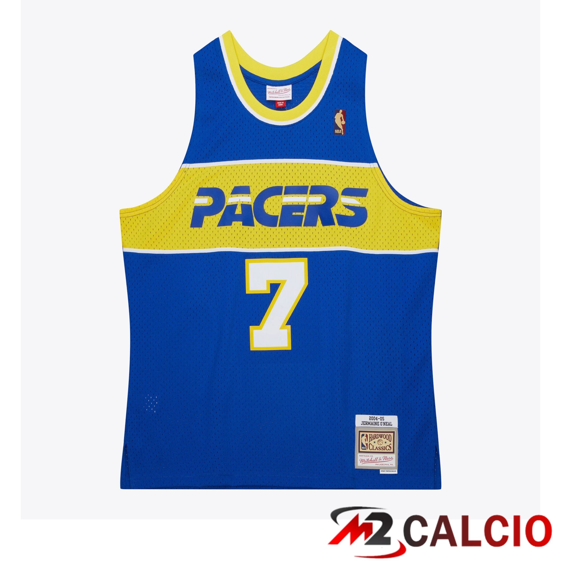Maglie Calcio Personalizzate,Tute Calcio Squadre,Maglia Nazionale Italiana Calcio | Maglie Indiana Pacers Mitchell & Ness Swingman Indiana Pacers Jermaine O'neal 2004