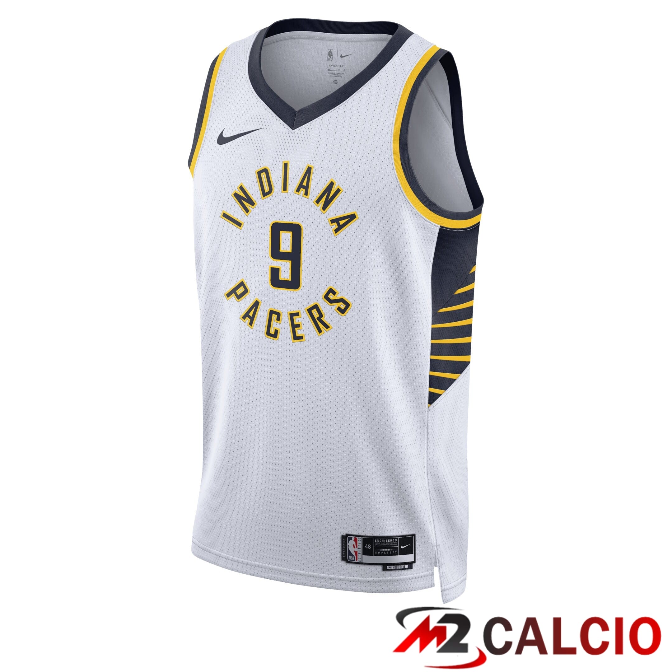 Maglie Calcio Personalizzate,Tute Calcio Squadre,Maglia Nazionale Italiana Calcio | Maglie Indiana Pacers Nike Association Edition Swingman - Bianco - T.J. Mcconnell-unisex