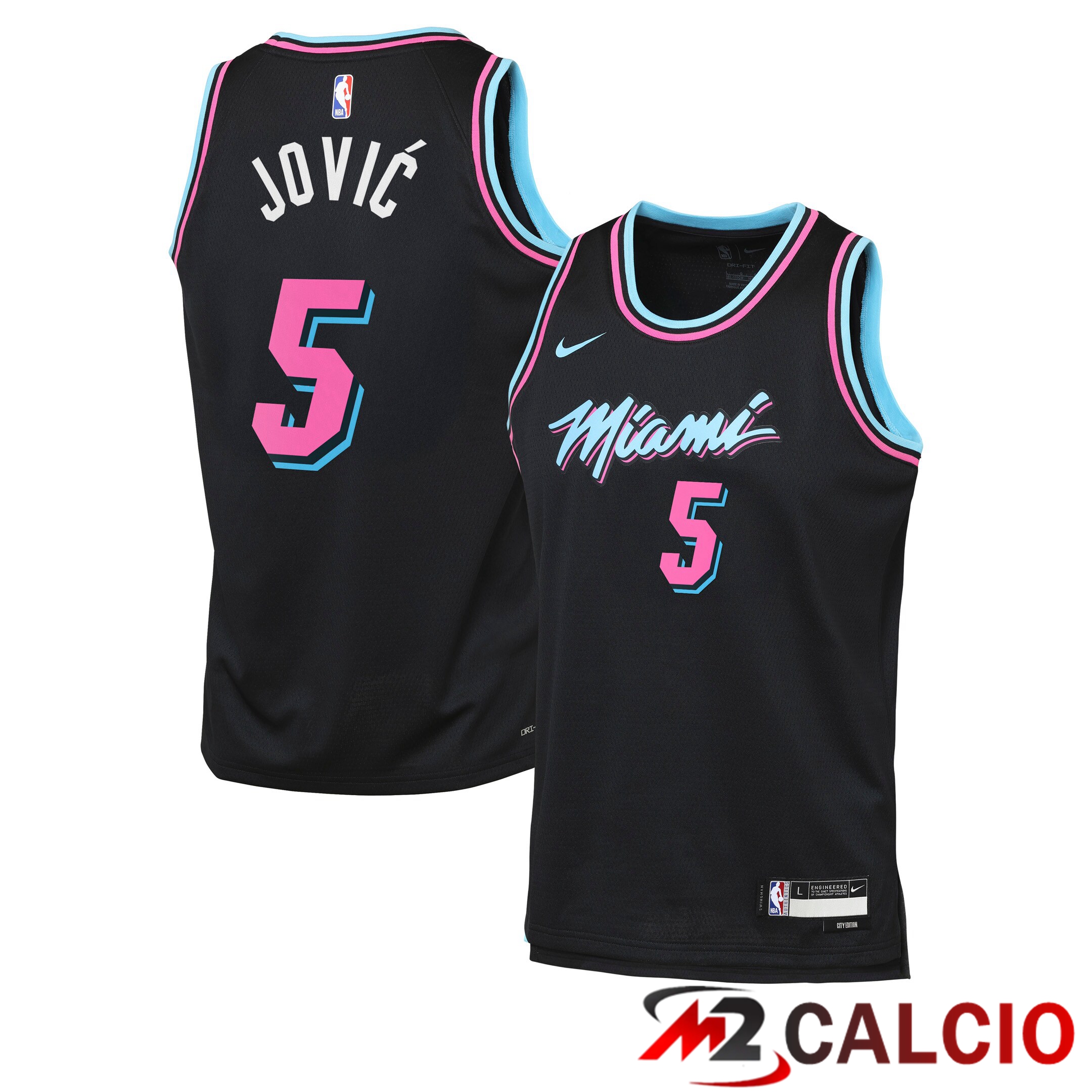 Maglie Calcio Personalizzate,Tute Calcio Squadre,Maglia Nazionale Italiana Calcio | Maglie Miami Heat Nike 2025/26 City Edition Swingman - Nera - Nikola Jović - Ragazzi Maglie Calcio Personalizzate,Tute Calcio Squadre,Maglia Nazionale Italiana Calcio | Maglie Miami Heat Nike 2025/26 City Edition Swingman - Nera - Nikola Jović - Ragazzi