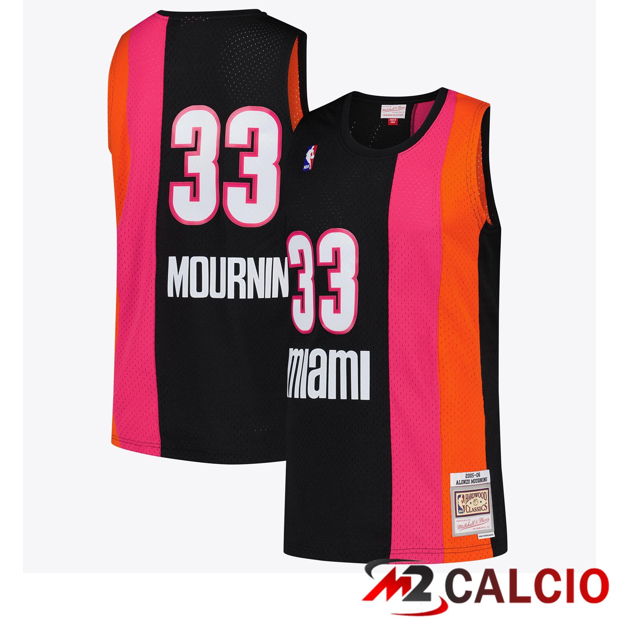 Maglie Calcio Personalizzate,Tute Calcio Squadre,Maglia Nazionale Italiana Calcio | Maglie Miami Heat NBA Alonzo Mourning Hardwood Classics Road Di Mitchell & Ness - Uomo Maglie Calcio Personalizzate,Tute Calcio Squadre,Maglia Nazionale Italiana Calcio | Maglie Miami Heat NBA Alonzo Mourning Hardwood Classics Road Di Mitchell & Ness - Uomo