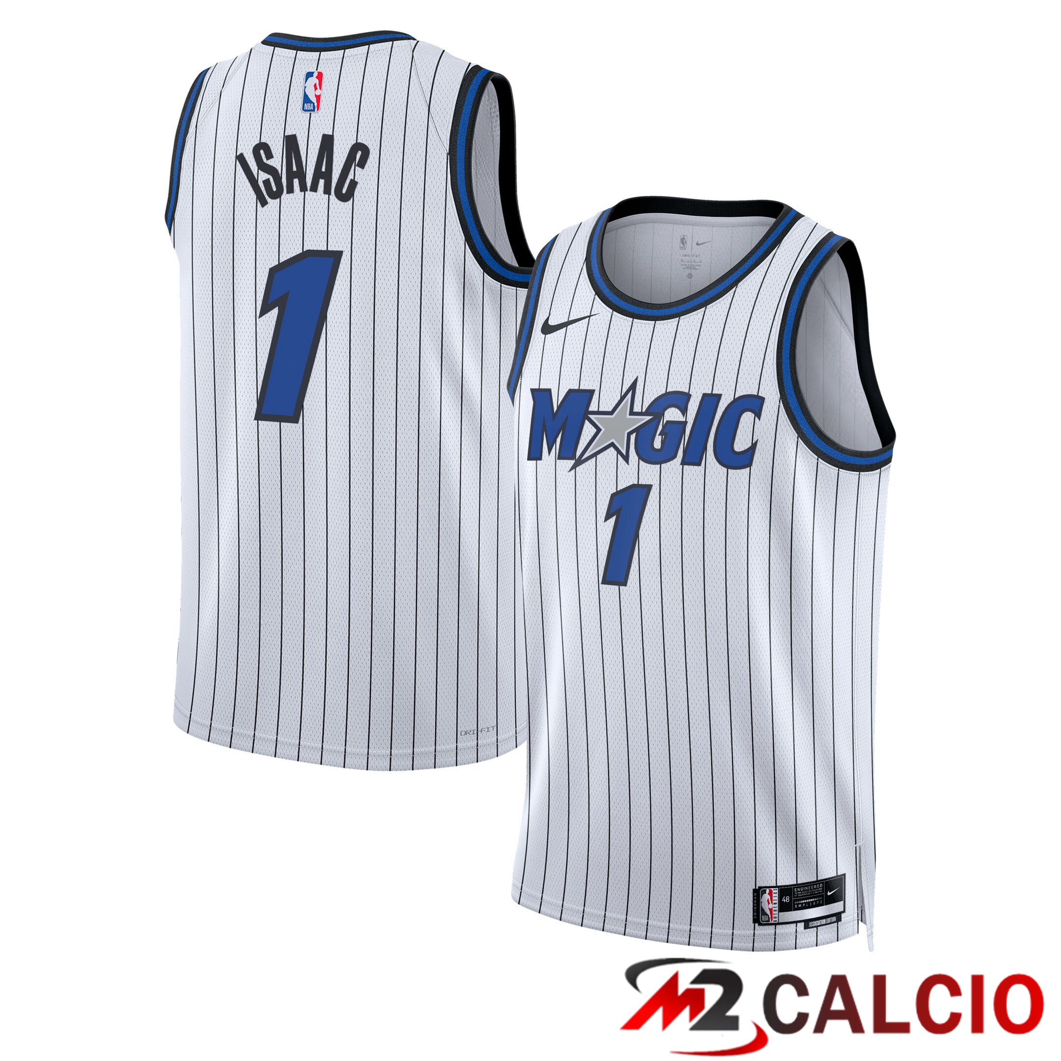 Maglie Calcio Personalizzate,Tute Calcio Squadre,Maglia Nazionale Italiana Calcio | Maglie Nike Replica Association Edition Swingman Degli Orlando Magic - Bianca - Jonathan Isaac - Unisex Maglie Calcio Personalizzate,Tute Calcio Squadre,Maglia Nazionale Italiana Calcio | Maglie Nike Replica Association Edition Swingman Degli Orlando Magic - Bianca - Jonathan Isaac - Unisex
