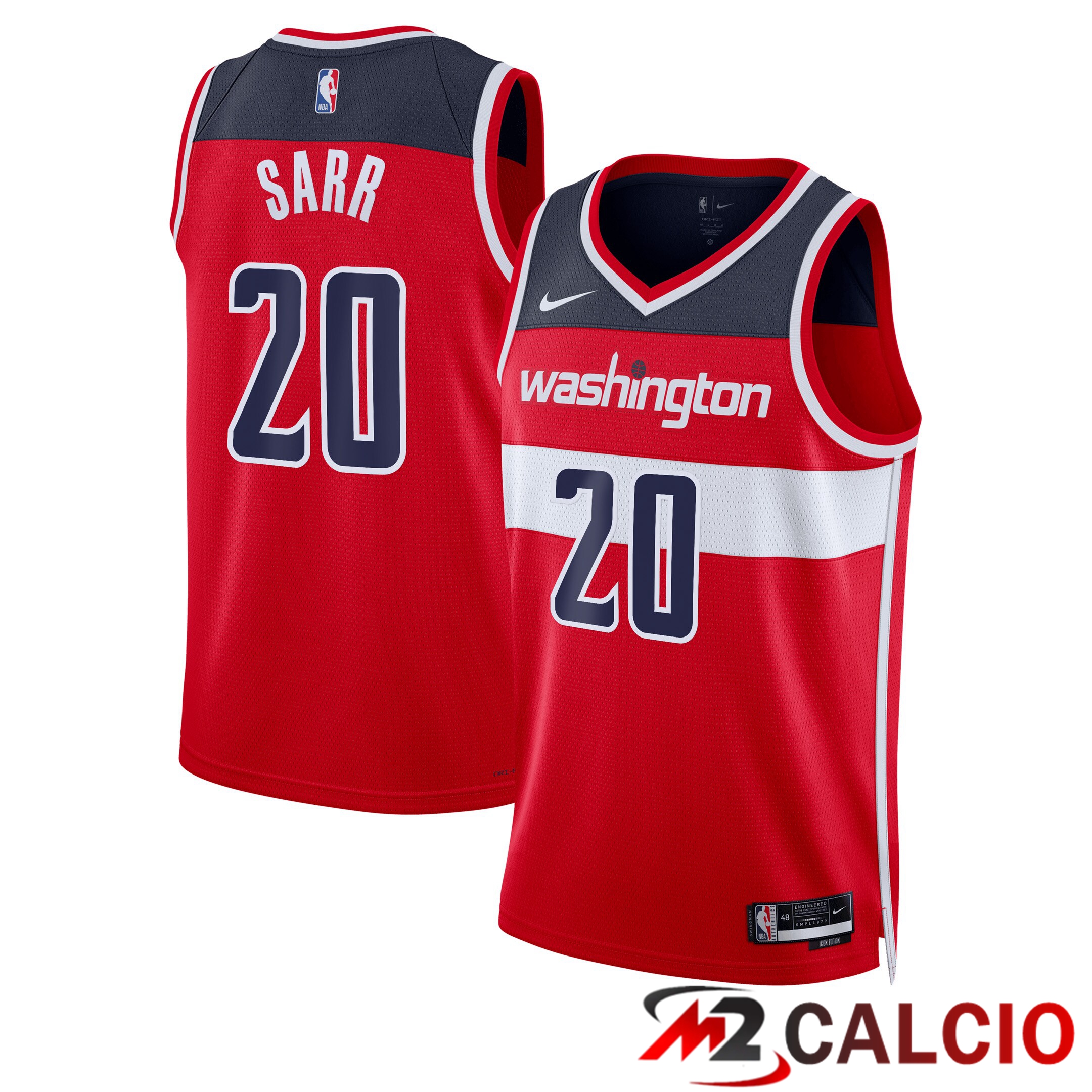 Maglie Calcio Personalizzate,Tute Calcio Squadre,Maglia Nazionale Italiana Calcio | Maglie Swingman Washington Wizards Nike Icon - Rosso - Alexandre Sarr - Unisex Maglie Calcio Personalizzate,Tute Calcio Squadre,Maglia Nazionale Italiana Calcio | Maglie Swingman Washington Wizards Nike Icon - Rosso - Alexandre Sarr - Unisex