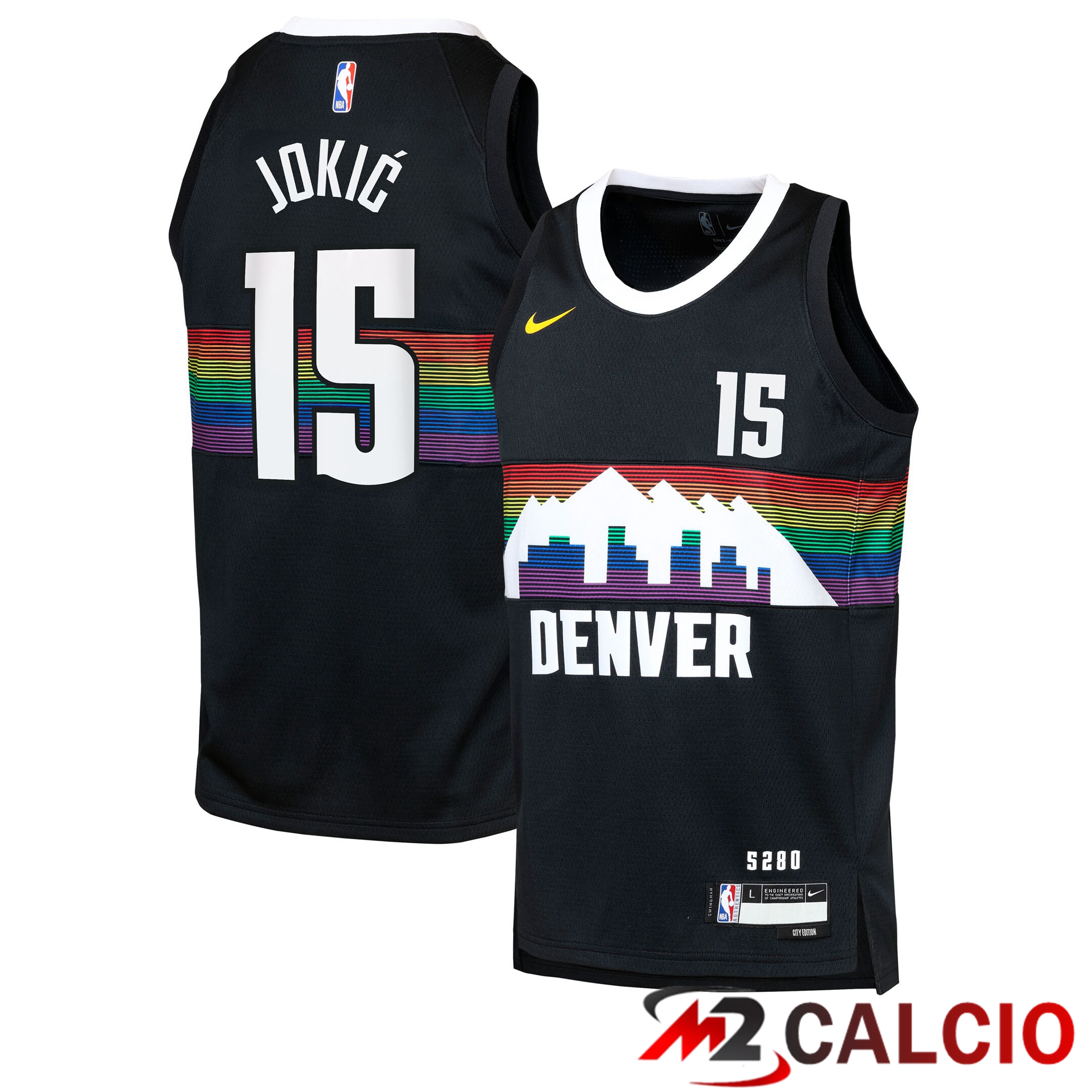 Maglie Calcio Personalizzate,Tute Calcio Squadre,Maglia Nazionale Italiana Calcio | Maglie Denver Nuggets Nike 2025/26 City Edition Swingman - Nera - Nikola Jokić - Gioventu Maglie Calcio Personalizzate,Tute Calcio Squadre,Maglia Nazionale Italiana Calcio | Maglie Denver Nuggets Nike 2025/26 City Edition Swingman - Nera - Nikola Jokić - Gioventu