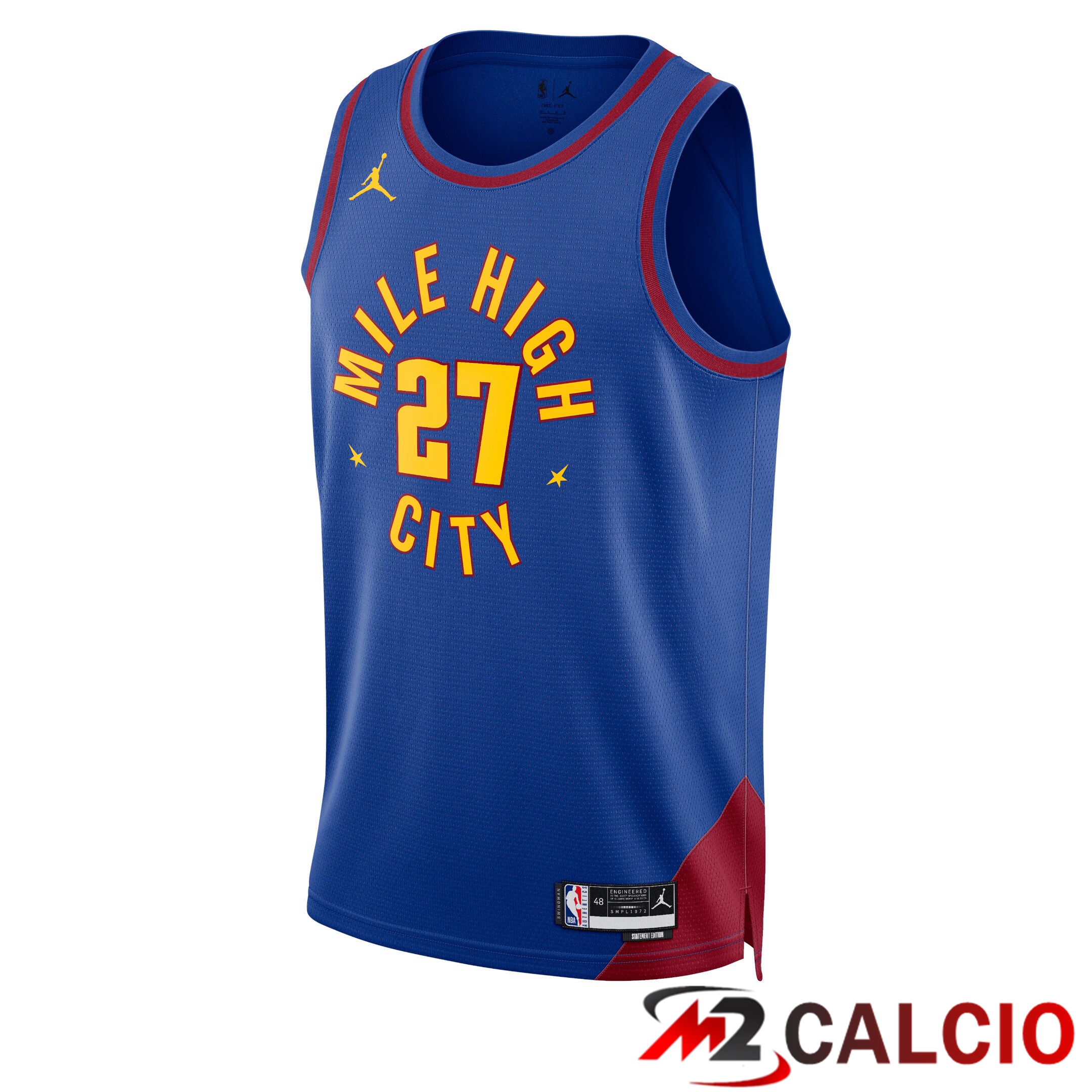 Maglie Calcio Personalizzate,Tute Calcio Squadre,Maglia Nazionale Italiana Calcio | Maglie Denver Nuggets Jordan Statement Edition Swingman - Blu - Jamal Murray - Unisex Maglie Calcio Personalizzate,Tute Calcio Squadre,Maglia Nazionale Italiana Calcio | Maglie Denver Nuggets Jordan Statement Edition Swingman - Blu - Jamal Murray - Unisex