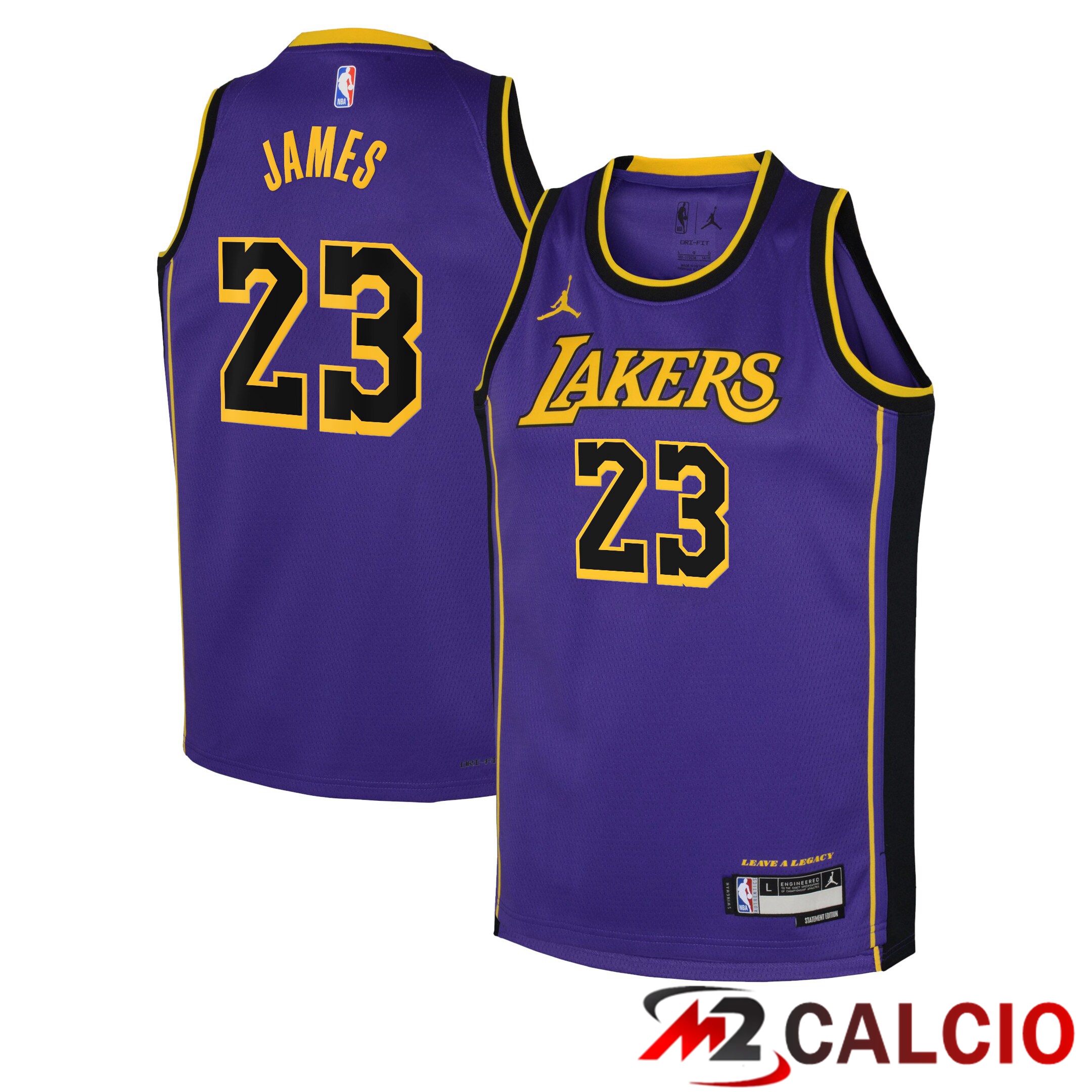 Maglie Calcio Personalizzate,Tute Calcio Squadre,Maglia Nazionale Italiana Calcio | Maglie Los Angeles Laker Jordan Statement Edition Swingman - Viola - Lebron James - Ragazzi