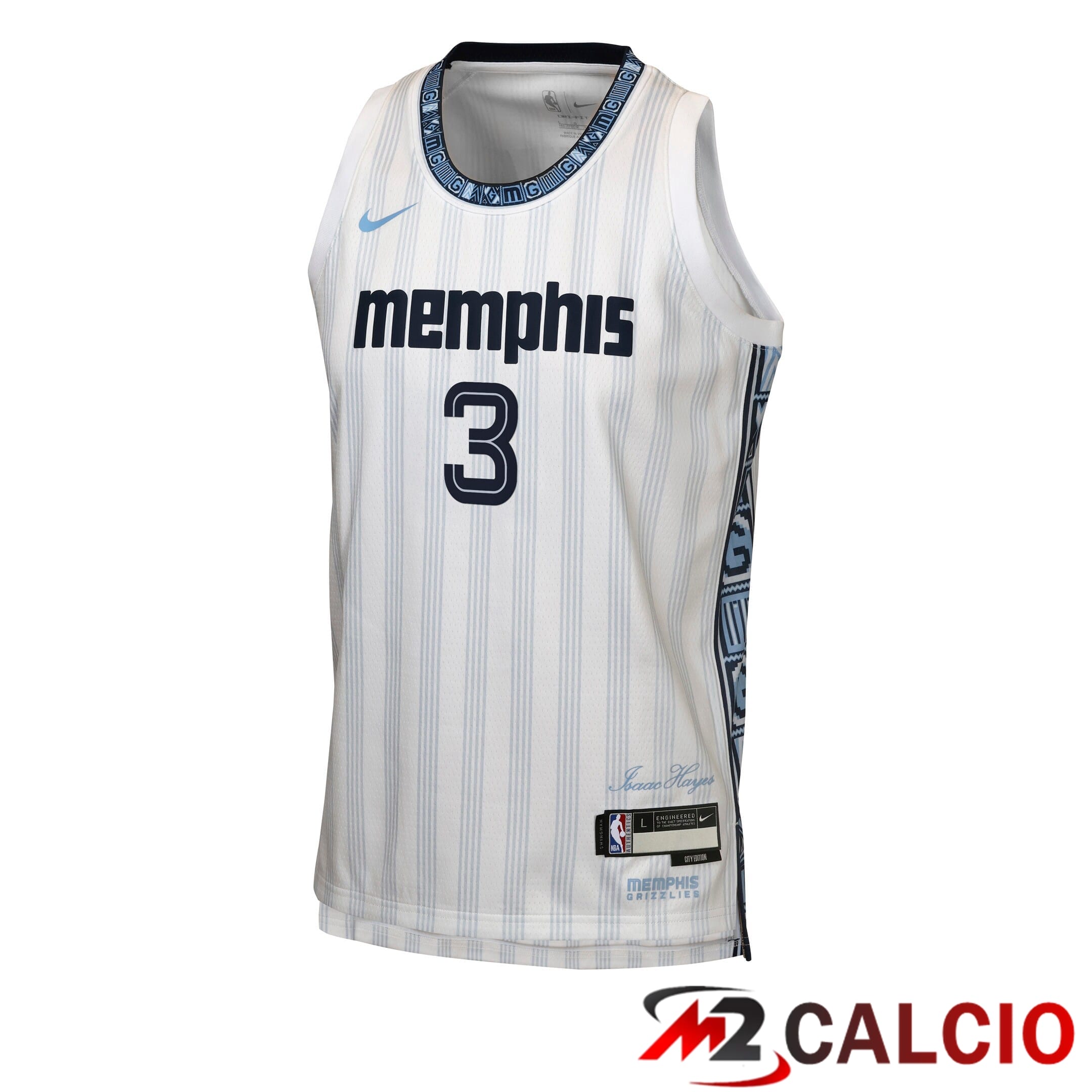 Maglie Memphis Grizzlies Nike 2025/26 City Edition Swingman - Grigia - Kentavious Caldwell-pope - Gioventu