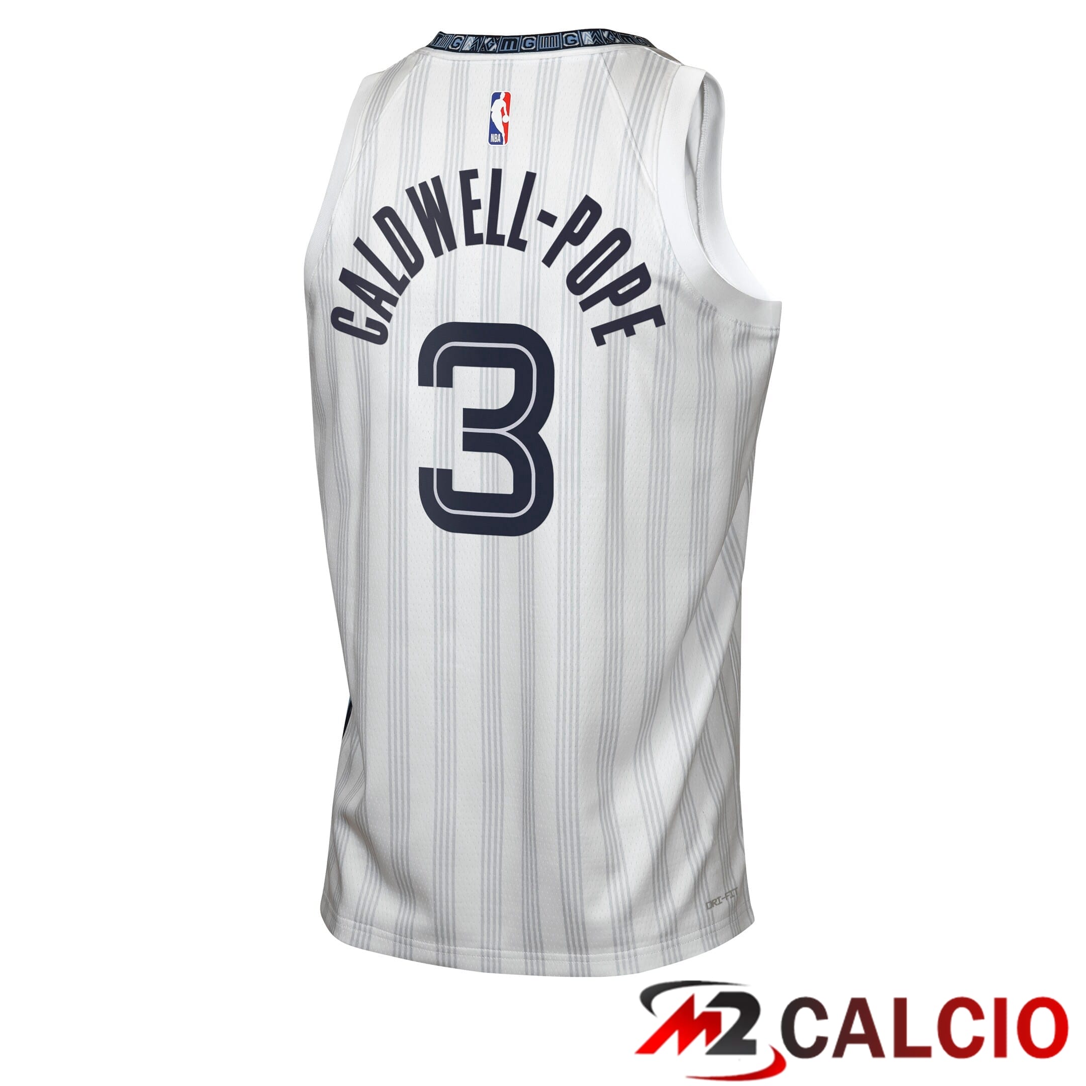 Maglie Memphis Grizzlies Nike 2025/26 City Edition Swingman - Grigia - Kentavious Caldwell-pope - Gioventu