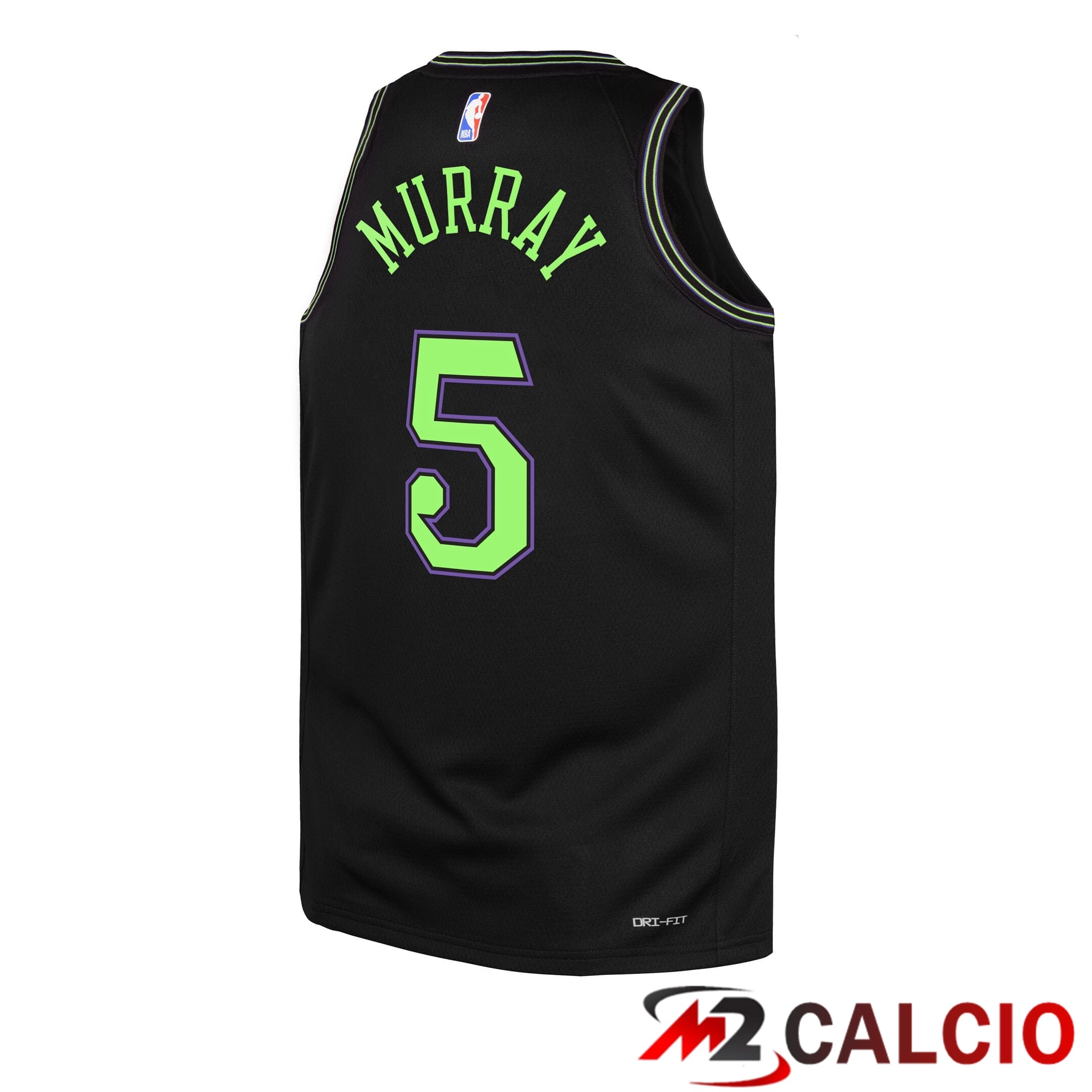 Maglie New Orleans Pelicans Nike 2025/26 City Edition Swingman - Nera - Dejounte Murray - Gioventu