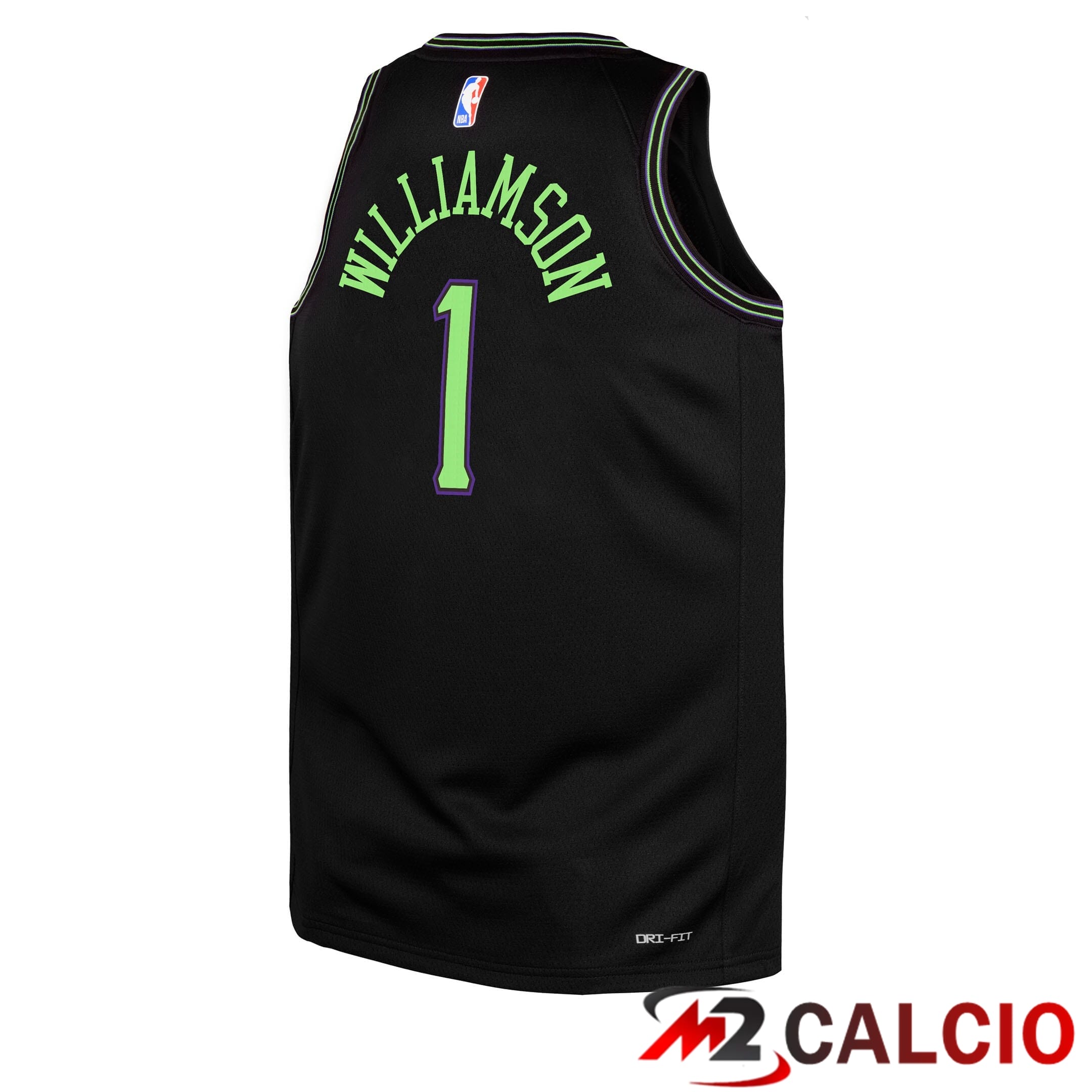 Maglie New Orleans Pelicans Nike 2025/26 City Edition Swingman - Nera - Zion Williamson - Gioventu