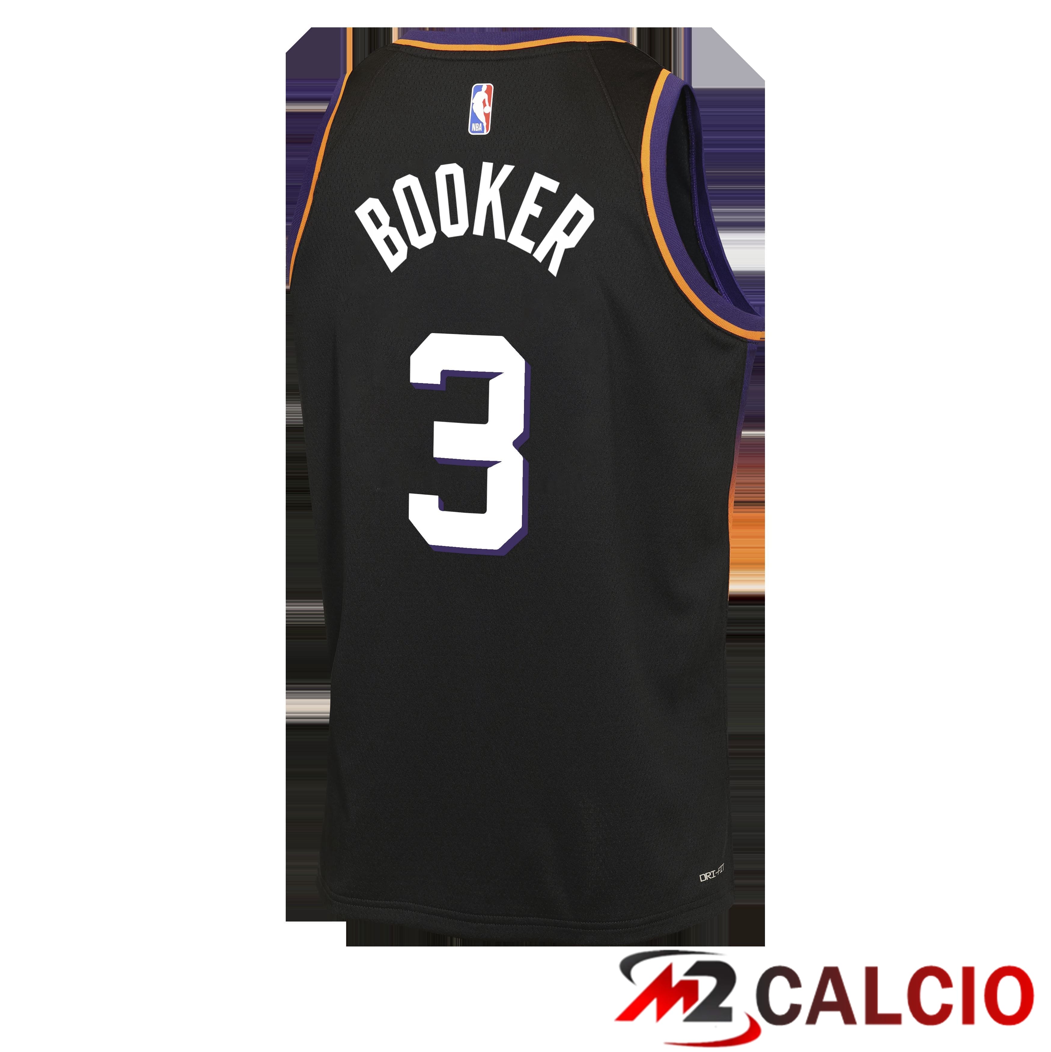 Maglie Jordan Brand Statement Edition Dei Phoenix Suns - Nera - Devin Booker - Bambino
