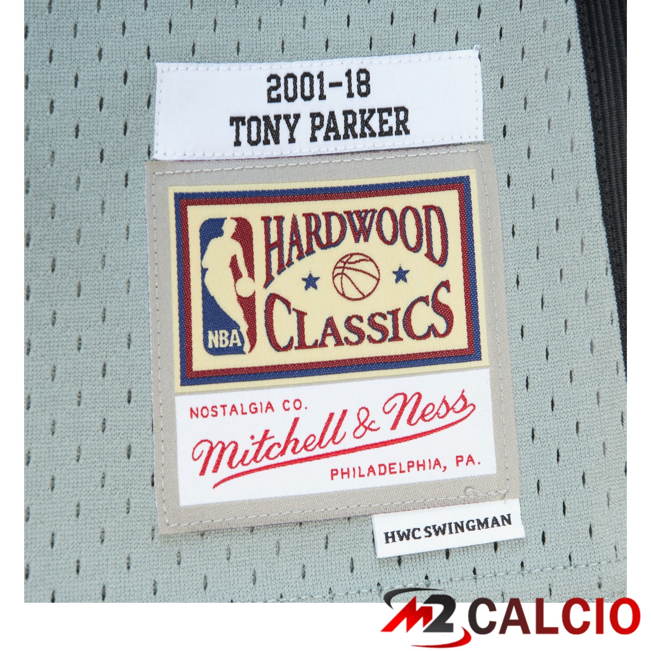 Maglie Mitchell & Ness Hof Swingman Dei San Antonio Spurs, Tony Parker
