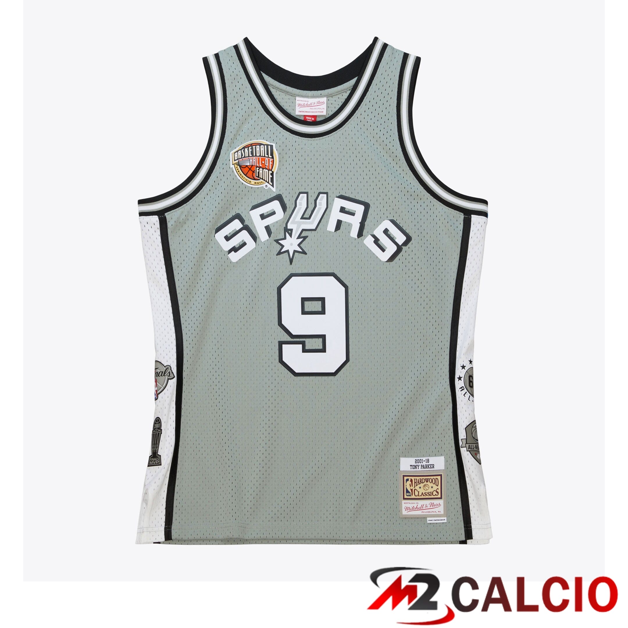 Maglie Calcio Personalizzate,Tute Calcio Squadre,Maglia Nazionale Italiana Calcio | Maglie Mitchell & Ness Hof Swingman Dei San Antonio Spurs, Tony Parker