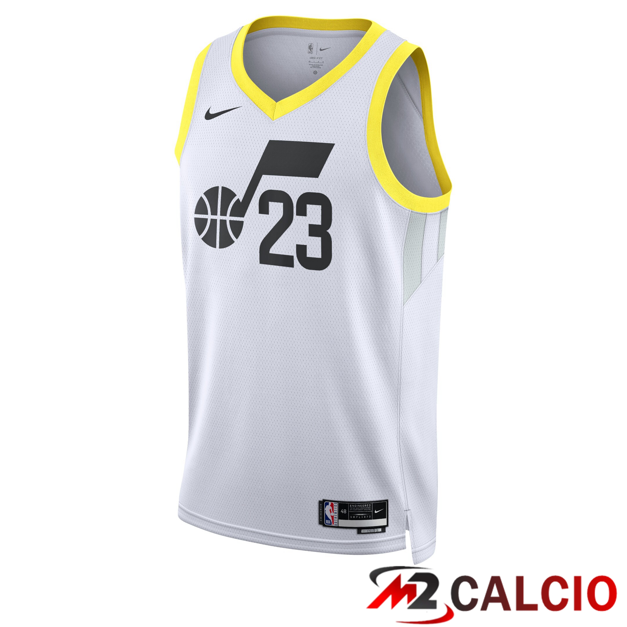 Maglie Calcio Personalizzate,Tute Calcio Squadre,Maglia Nazionale Italiana Calcio | Maglie Utah Jazz Nike Association Edition Swingman - Bianca - Lauri Markkanen - Unisex