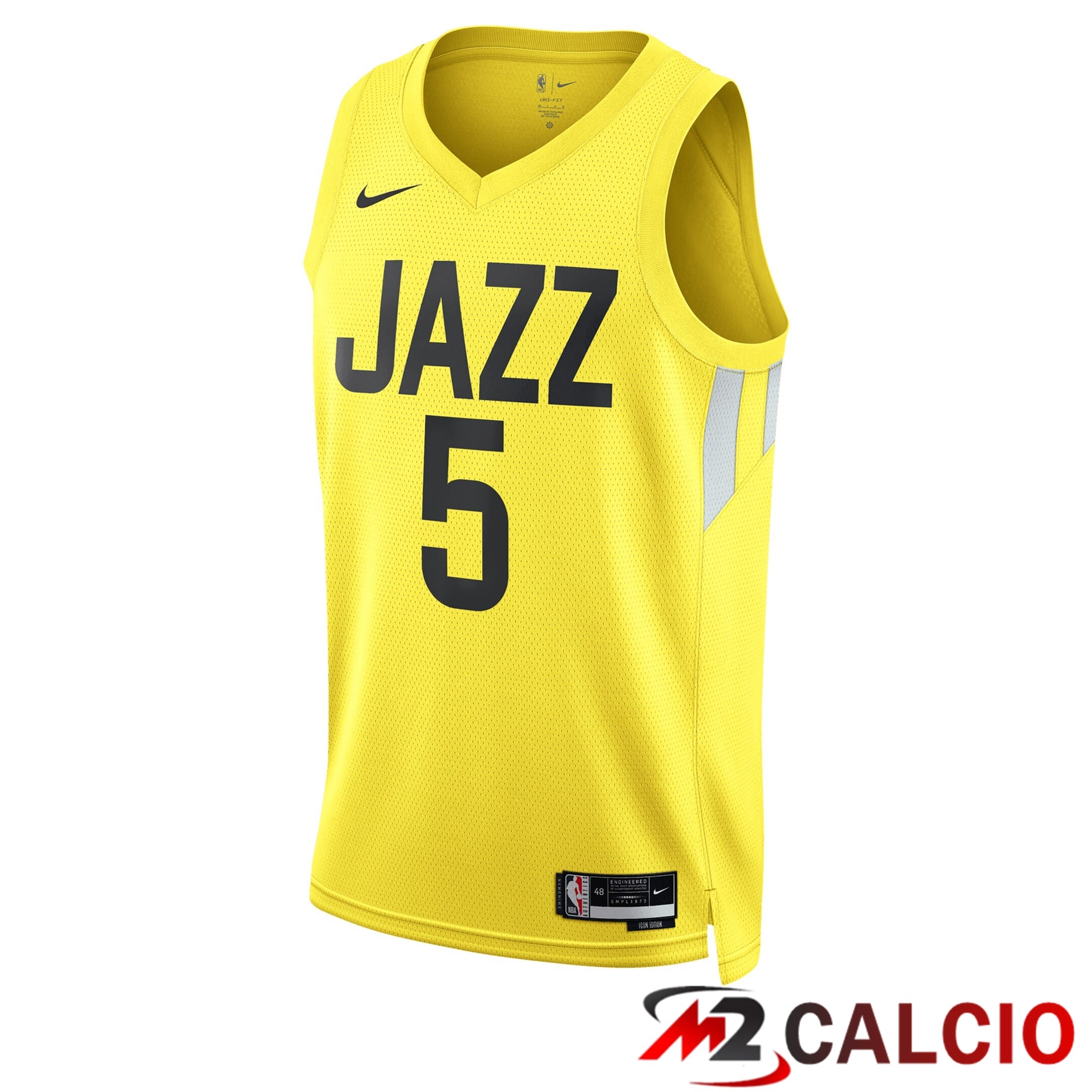 Maglie Swingman Utah Jazz Nike Icon - Oro - Cody Williams - Unisex