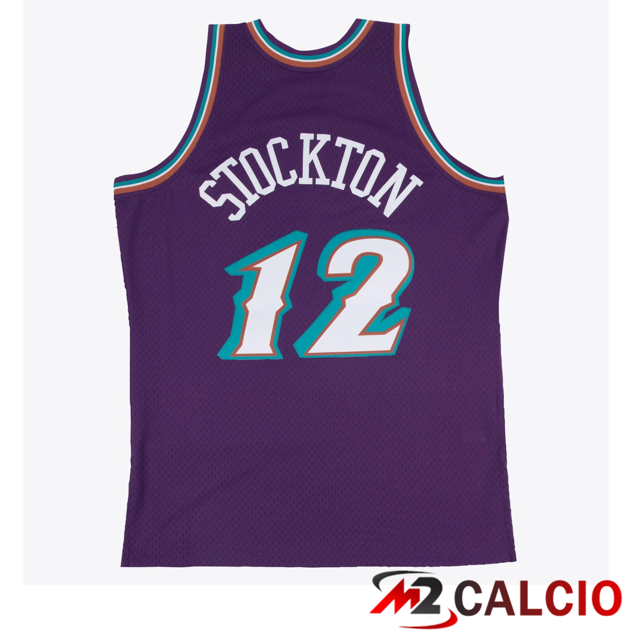 Maglie Calcio Personalizzate,Tute Calcio Squadre,Maglia Nazionale Italiana Calcio | Maglie Utah Jazz John Stockton Hardwood Classics Road Swingman Di Mitchell & Ness - Uomo