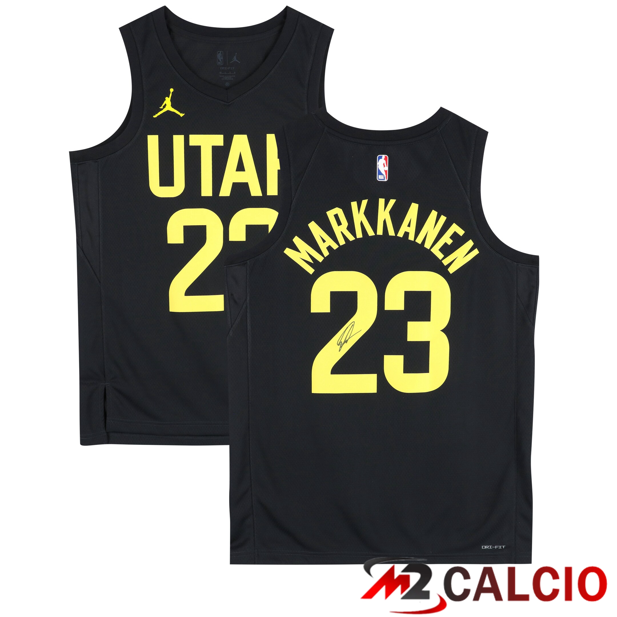 Maglie Calcio Personalizzate,Tute Calcio Squadre,Maglia Nazionale Italiana Calcio | Maglie Lauri Markkanen Maglie Utah Jazz Autografata Nike Black Statement Swingman