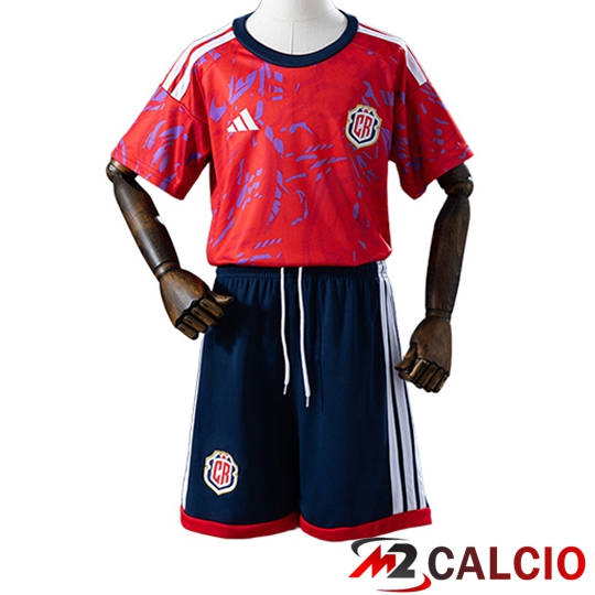 Maglie Calcio Personalizzate,Tute Calcio Squadre,Maglia Nazionale Italiana Calcio | Maglie Calcio Costa Rica Bambino Prima 2026/2027