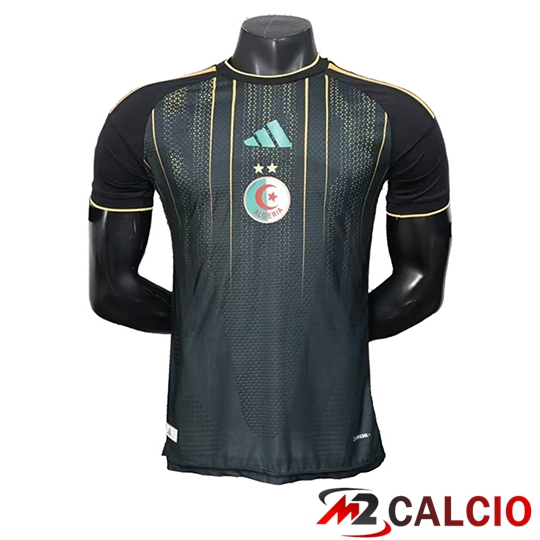 Maglie Calcio Personalizzate,Tute Calcio Squadre,Maglia Nazionale Italiana Calcio | Maglie Calcio Algérie Special Edition Nero 2026/2027