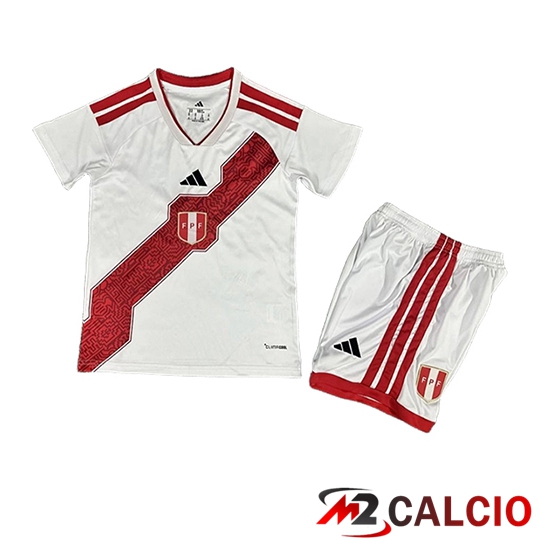 Maglie Calcio Personalizzate,Tute Calcio Squadre,Maglia Nazionale Italiana Calcio | Maglie Calcio Perù Bambino Prima 2026/2027