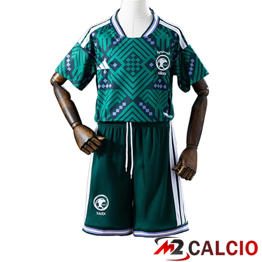 Maglie Calcio Personalizzate,Tute Calcio Squadre,Maglia Nazionale Italiana Calcio | Maglie Calcio Arabia Saudita Bambino Prima Coppa Del Mondo 2026