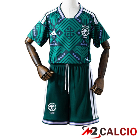 Maglie Calcio Personalizzate,Tute Calcio Squadre,Maglia Nazionale Italiana Calcio | Maglie Calcio Arabia Saudita Bambino Prima 2026/2027