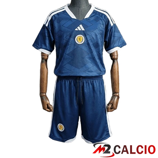 Maglie Calcio Personalizzate,Tute Calcio Squadre,Maglia Nazionale Italiana Calcio | Maglie Calcio Scozia Bambino Prima 2026/2027