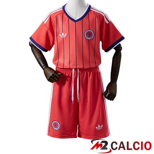 Maglie Calcio Personalizzate,Tute Calcio Squadre,Maglia Nazionale Italiana Calcio | Maglie Calcio Scozia Bambino Seconda Coppa Del Mondo 2026