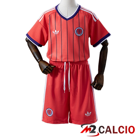 Maglie Calcio Personalizzate,Tute Calcio Squadre,Maglia Nazionale Italiana Calcio | Maglie Calcio Scozia Bambino Seconda 2026/2027