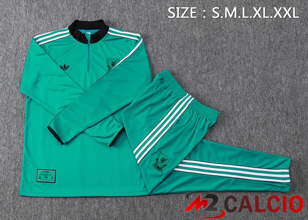 Insieme Tuta Calcio FC Liverpool Verde 2025/2026