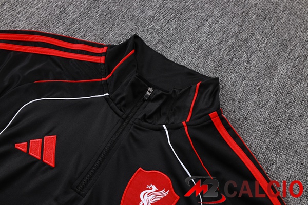 Insieme Tuta Calcio FC Liverpool Nero 2025/2026