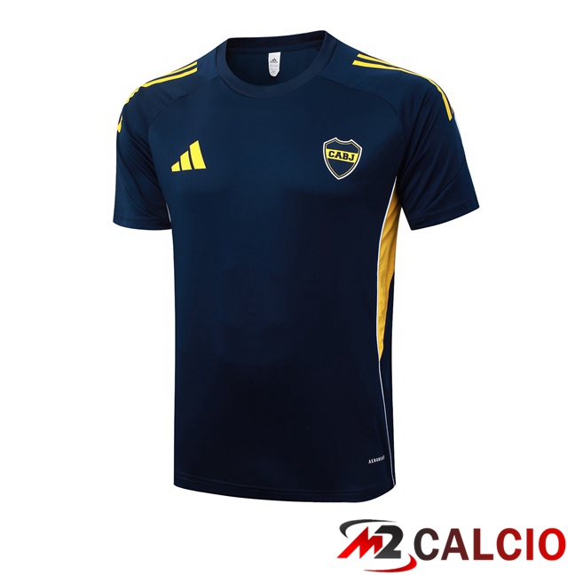 Maglie Calcio Personalizzate,Tute Calcio Squadre,Maglia Nazionale Italiana Calcio | T Shirt Allenamento Boca Juniors Blu Reale 2025/2026