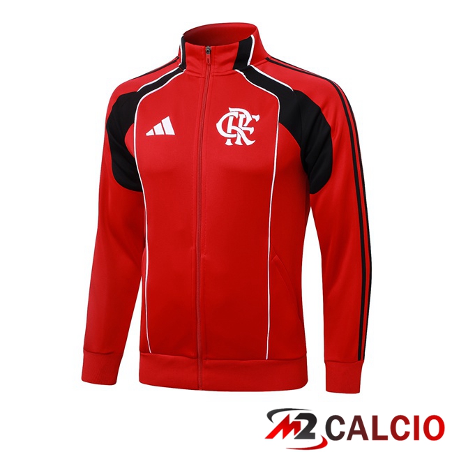 Maglie Calcio Personalizzate,Tute Calcio Squadre,Maglia Nazionale Italiana Calcio | Giacca Calcio Flamengo Rosso 2025/2026