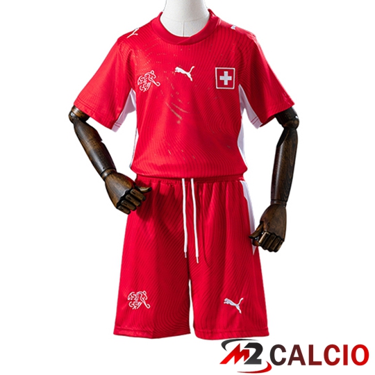 Maglie Calcio Personalizzate,Tute Calcio Squadre,Maglia Nazionale Italiana Calcio | Maglie Calcio Svizzero Bambino Prima 2026/2027