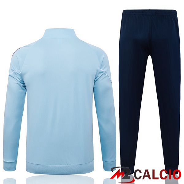 Insieme Tuta Calcio - Giacca Manchester City Blu 2025/2026