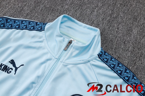Insieme Tuta Calcio - Giacca Manchester City Blu 2025/2026