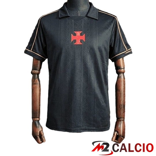 Maglie Calcio Personalizzate,Tute Calcio Squadre,Maglia Nazionale Italiana Calcio | Maglie Calcio CR Vasco Da Gama Special Edition Nero 2025/2026