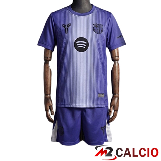 Maglie Calcio Personalizzate,Tute Calcio Squadre,Maglia Nazionale Italiana Calcio | Maglie Calcio Barcellona Bambino Portiere Viola 2025/2026