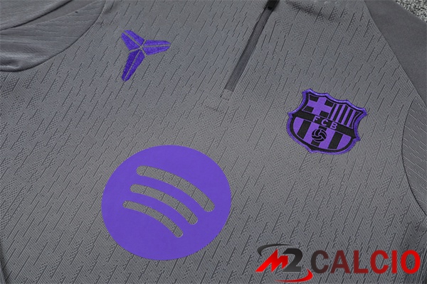 Insieme Tuta Calcio FC Barcellona Grigio 2025/2026
