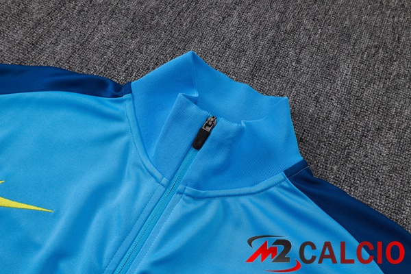 Insieme Tuta Calcio - Giacca FC Barcellona Blu 2025/2026