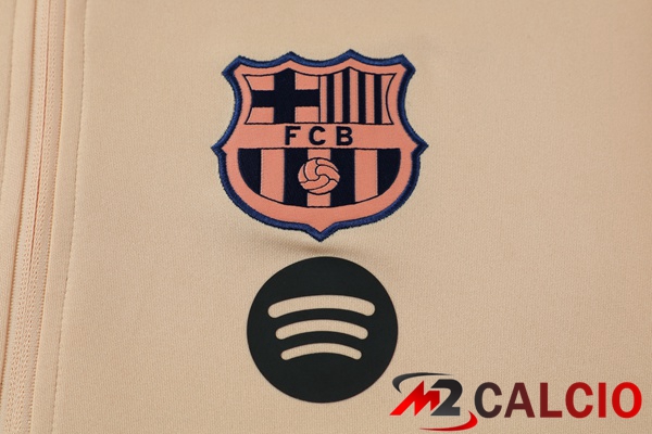 Insieme Tuta Calcio - Giacca FC Barcellona Giallo 2025/2026