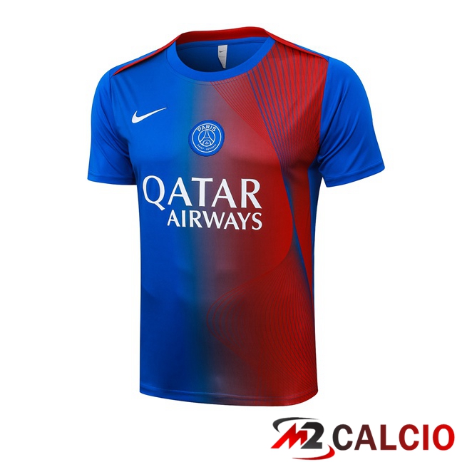 Maglie Calcio Personalizzate,Tute Calcio Squadre,Maglia Nazionale Italiana Calcio | T Shirt Allenamento FC Barcellona Blu Rosso 2025/2026