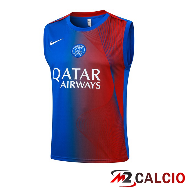 Maglie Calcio Personalizzate,Tute Calcio Squadre,Maglia Nazionale Italiana Calcio | Canotta Allenamento Paris PSG Blu Rosso 2025/2026