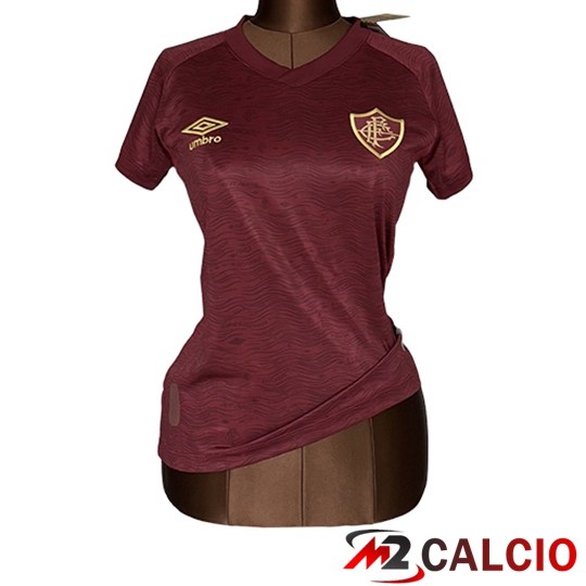 Maglie Calcio Personalizzate,Tute Calcio Squadre,Maglia Nazionale Italiana Calcio | Maglie Calcio Fluminense Donna Terza 2025/2026