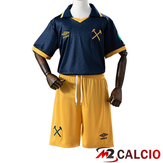 Maglie Calcio Personalizzate,Tute Calcio Squadre,Maglia Nazionale Italiana Calcio | Maglie Calcio West Ham Bambino Terza 2025/2026