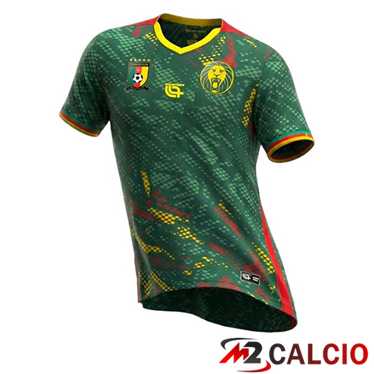 Maglie Calcio Personalizzate,Tute Calcio Squadre,Maglia Nazionale Italiana Calcio | Maglie Calcio Camerun Afcon Edition Prima 2025