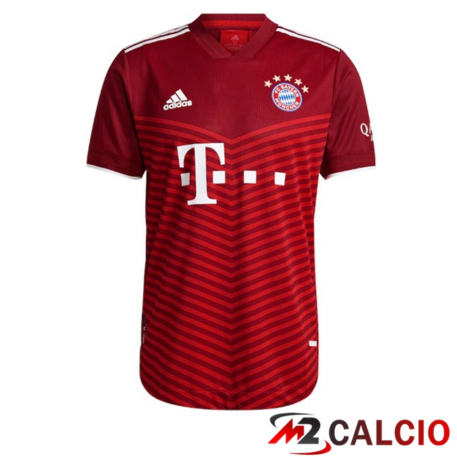 Maglie Calcio Personalizzate,Tute Calcio Squadre,Maglia Nazionale Italiana Calcio | Maglie Calcio Bayern Monaco Retro Prima Rosso 2021-2022