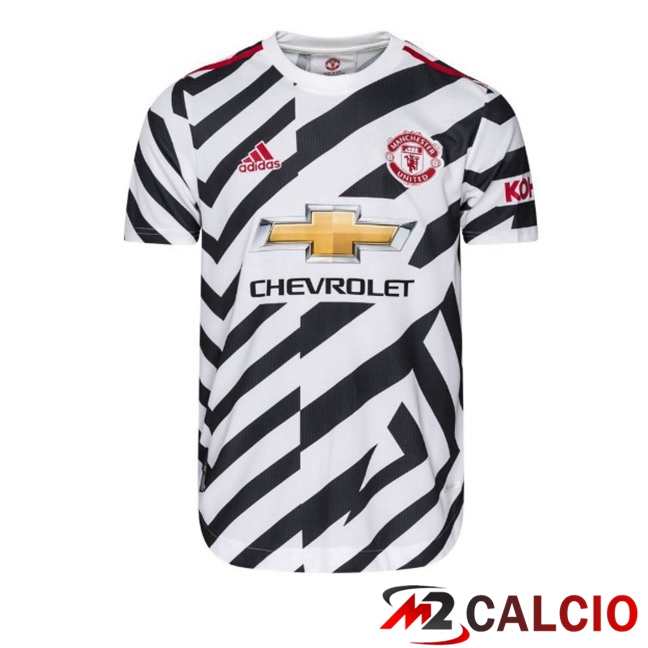 Maglie Calcio Personalizzate,Tute Calcio Squadre,Maglia Nazionale Italiana Calcio | Maglie Calcio Manchester United Retro Terza Bianco Nero 2020-2021