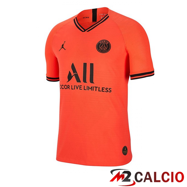 Maglie Calcio Personalizzate,Tute Calcio Squadre,Maglia Nazionale Italiana Calcio | Maglie Calcio Paris PSG Retro Seconda Arancia 2019-2020