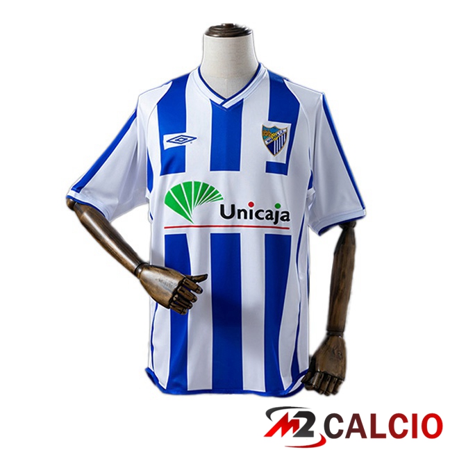 Maglie Calcio Personalizzate,Tute Calcio Squadre,Maglia Nazionale Italiana Calcio | Maglie Calcio Málaga Retro Prima Blu 2001-2002